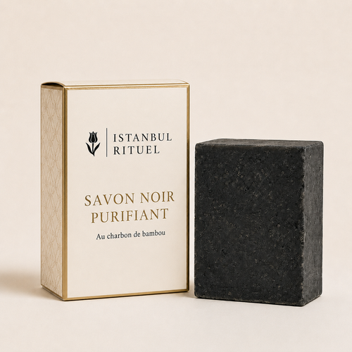 Kara Sabun — Savon noir purifiant au charbon de bambou